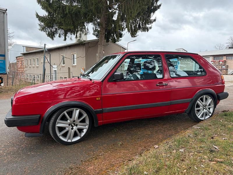 Brugt VW Golf II 72 HK (52 kW) 1990 Rød Hatchback