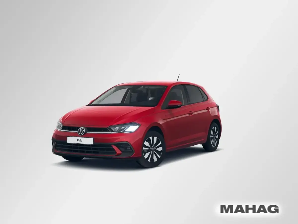 Gebraucht VW Polo Move 95 PS (69 kW) 2024 Rot Kleinwagen
