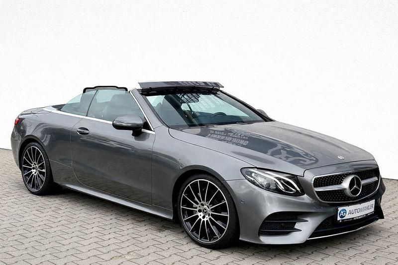 Gebraucht Mercedes E220 AMG 194 PS (142 kW) 2018 Selenitgrau Cabrio