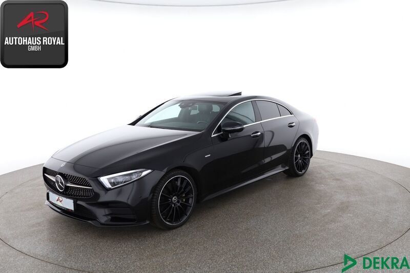 Schwarz (metallic) Gebraucht 2018 Mercedes CLS450 AMG Coupé | 44.880 € (Fairer Preis) - Bild 1/4