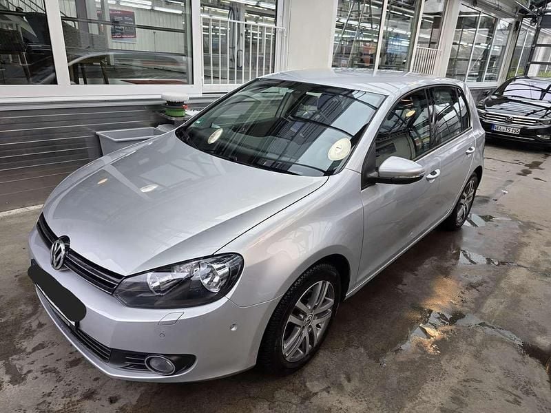 Gebraucht VW Golf VI Comfortline 122 PS (89 kW) 2009 Silber Kleinwagen