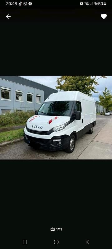Second-hand Iveco Daily 160 CP (117 kW) 2019 Alb Berlinǎ