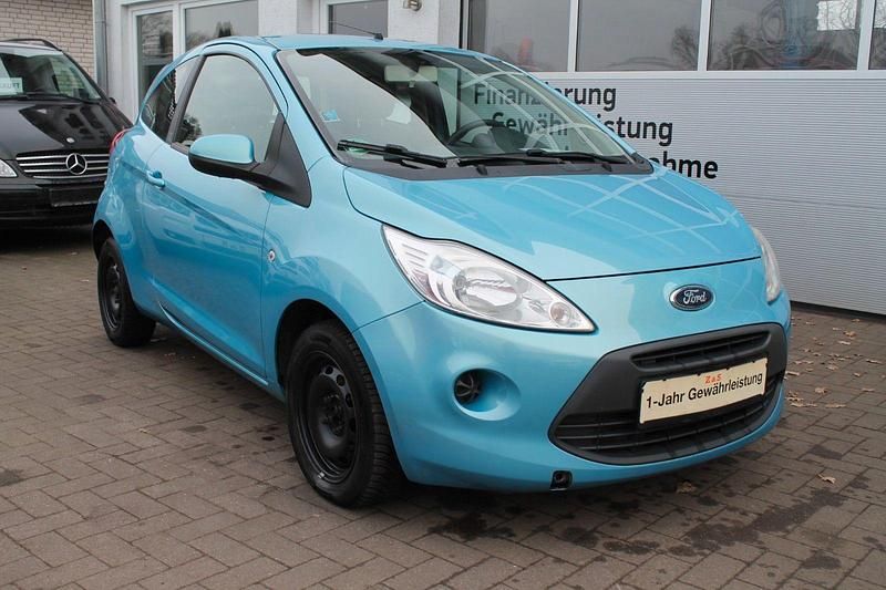 Gebraucht Ford Ka Trend 69 PS (50 kW) 2011 Blau Kleinwagen