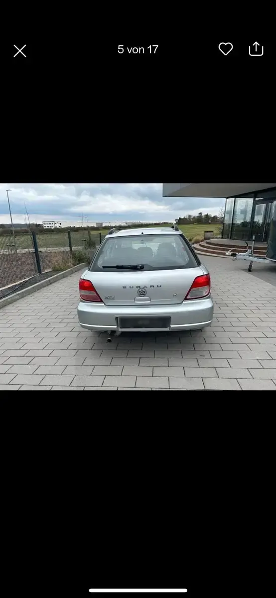 Gebraucht Subaru Impreza 95 PS (69 kW) 2004 Silber Kombi