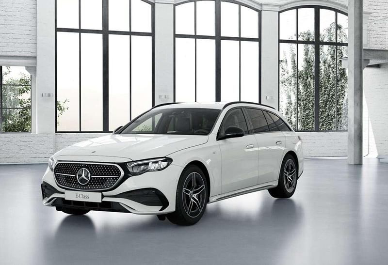 Gebraucht Mercedes E300 AMG 204 PS (150 kW) 2025 Weiss unilack polarweiß uni Kombi