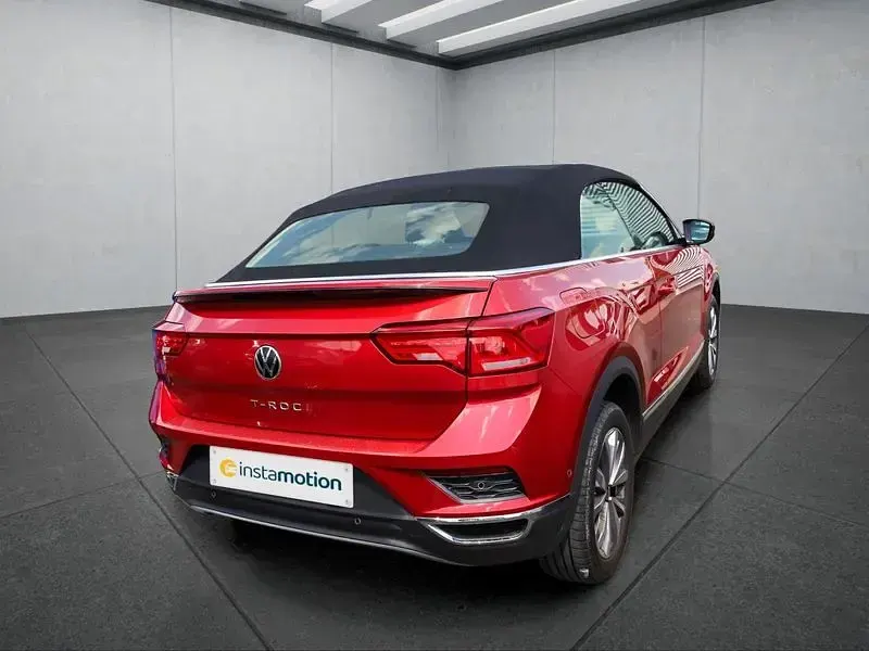 Gebraucht VW T-Roc Cabriolet 110 PS (80 kW) 2021 Rot Cabrio