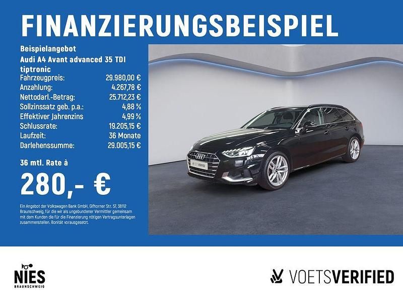 Gebraucht Audi A4 Advanced Plus 163 PS (119 kW) 2023 Schwarz Kombi
