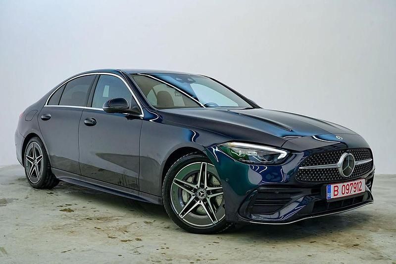 Gebraucht Mercedes C200 AMG line 163 PS (119 kW) 2022 Schwarz Limousine