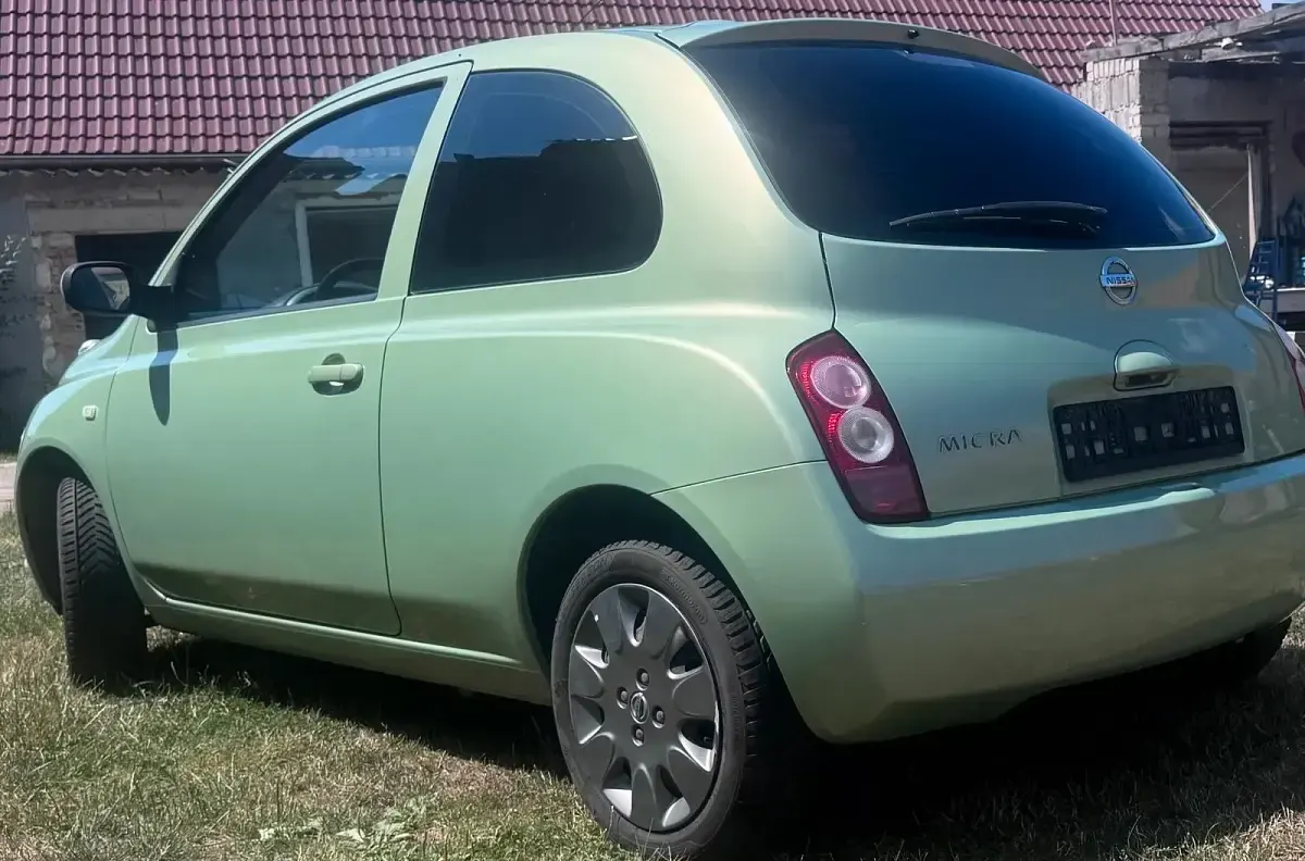 Gebraucht Nissan Micra 56 PS (41 kW) 2006 Grün Kleinwagen