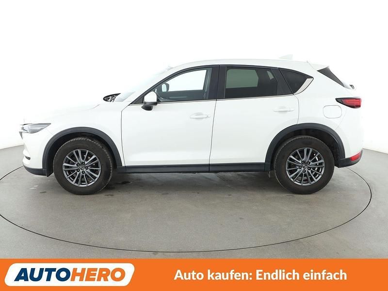 Gebraucht Mazda CX-5 Exclusive-Line 150 PS (110 kW) 2017 Weiß SUV