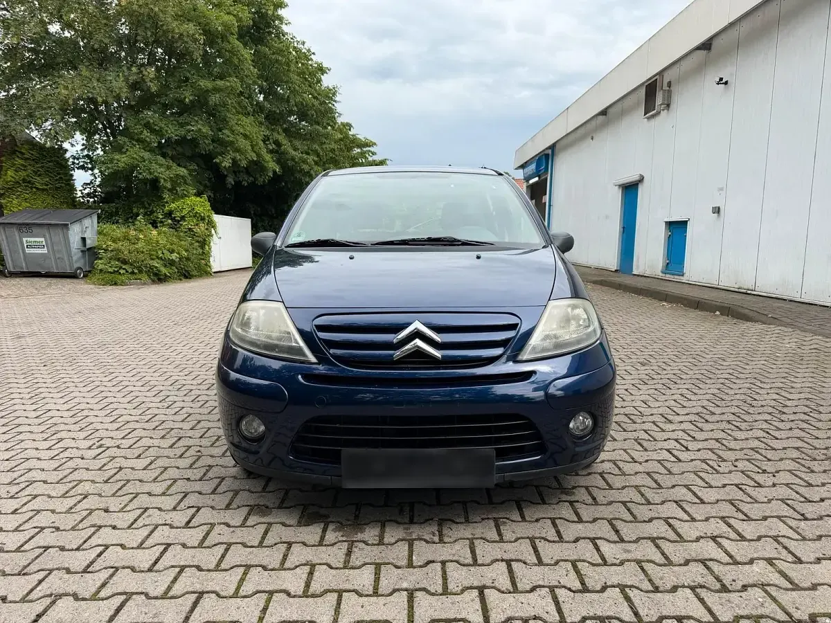 Gebraucht Citroën C3 88 PS (64 kW) 2008 Blau Kleinwagen