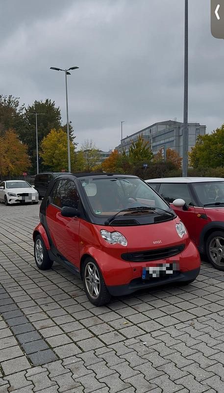Gebraucht Smart ForTwo Cabrio 60 PS (44 kW) 2000 Rot Cabrio