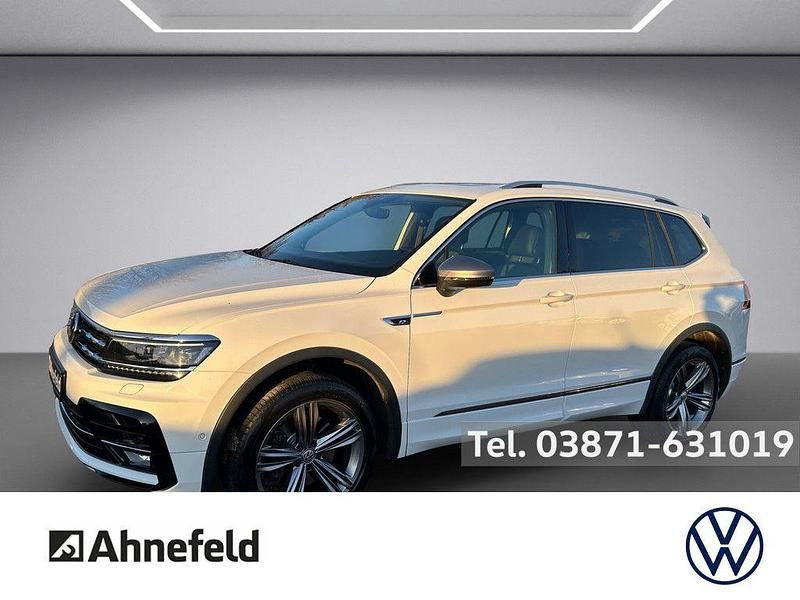 Weiß Gebraucht 2019 VW Tiguan Allspace Highline SUV | 29.950 € (Fairer Preis) - Bild 1/4
