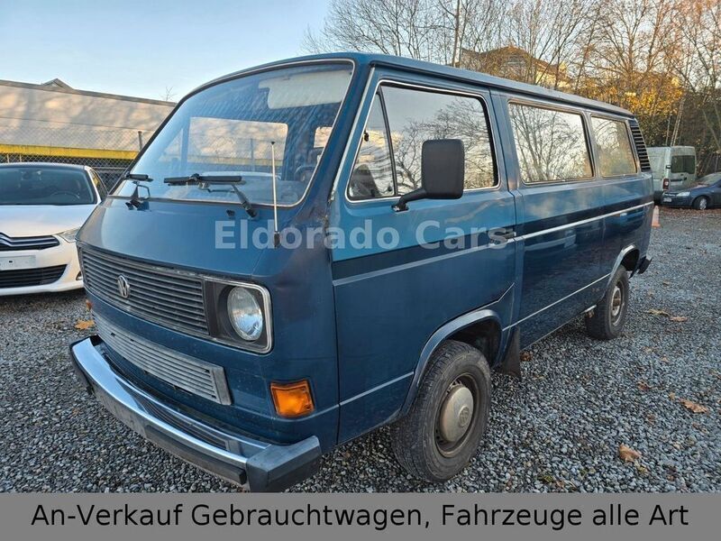 Blau Gebraucht 1985 VW T3 Van | 2.490 € - Bild 1/4