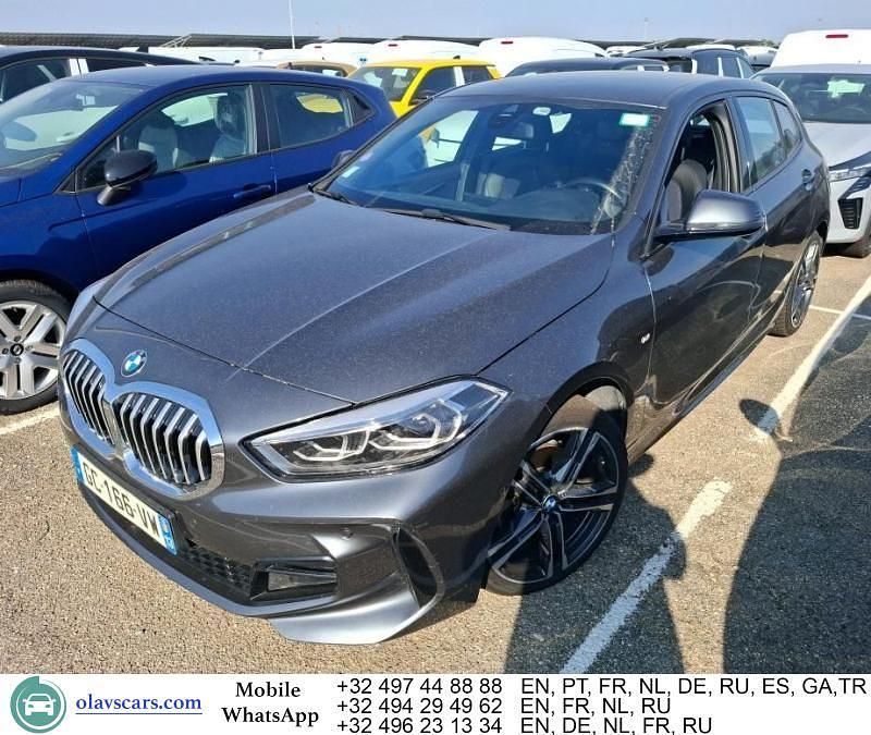 Grau Gebraucht 2021 BMW 118 M Sport Kleinwagen | 19.602 € (Guter Preis) - Bild 1/4