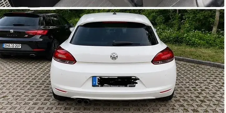 Gebraucht VW Scirocco 122 PS (89 kW) 2009 Weiß Coupé