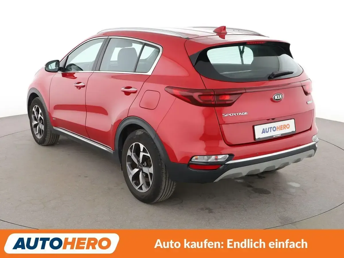 Gebraucht Kia Sportage Vision 136 PS (100 kW) 2021 Rot SUV