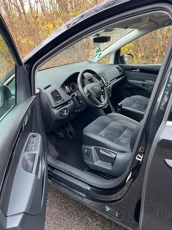 Gebraucht Seat Alhambra 150 PS (110 kW) 2016 Schwarz Van / Kleinbus