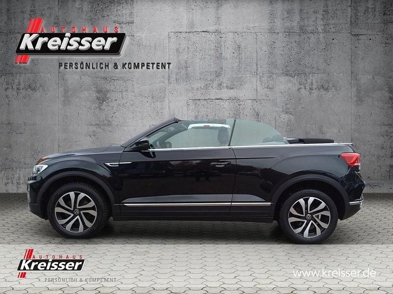 Gebraucht VW T-Roc Cabriolet Active 150 PS (110 kW) 2021 Schwarz Cabrio
