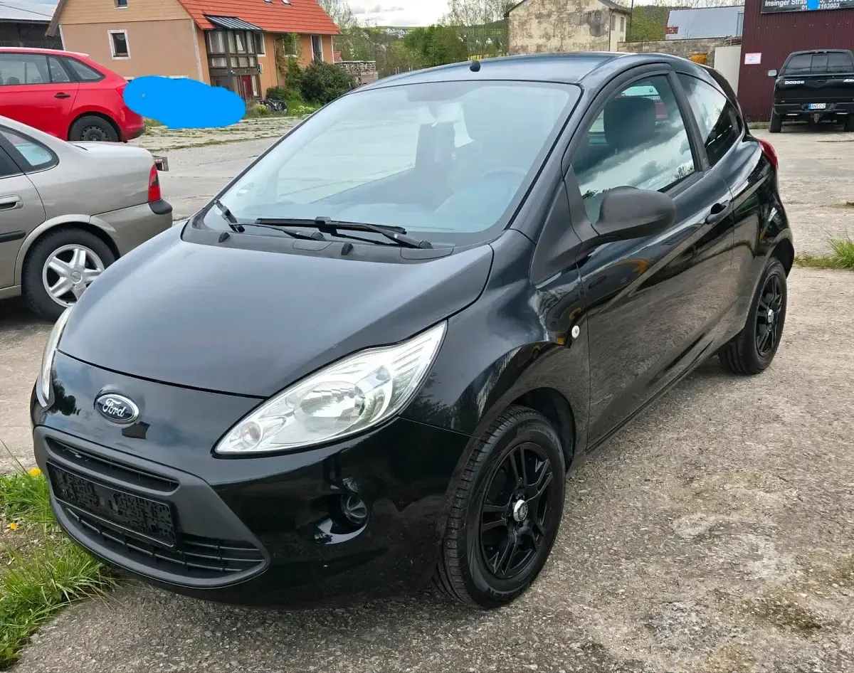 Gebraucht Ford Ka 70 PS (51 kW) 2011 Schwarz Kleinwagen