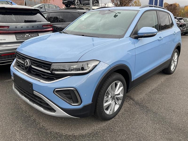 Clear blue metallic Neu 2025 VW T-Cross Life SUV | 32.495 € (Fairer Preis) - Bild 1/3