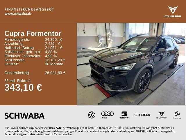 Gebraucht Cupra Formentor 204 PS (150 kW) 2022 Schwarz SUV