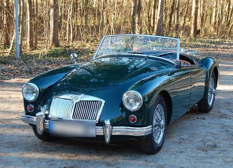 Gebraucht MG MGA 68 PS (50 kW) 1957 Grün Cabrio