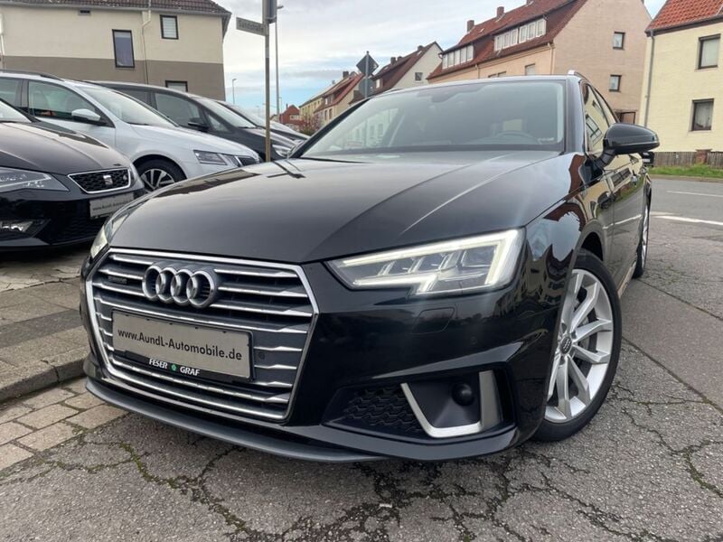 Schwarz Gebraucht 2019 Audi A4 S-Line Kombi | 18.990 € (Fairer Preis) - Bild 1/4