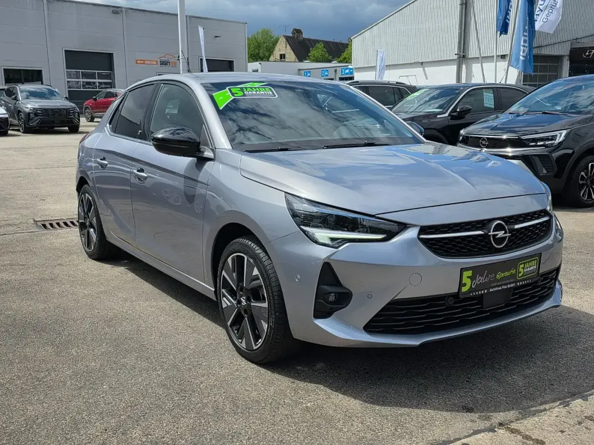 Brugt Opel Corsa-e Ultimate 100 kW (136 HK) 2022 Sølv Hatchback