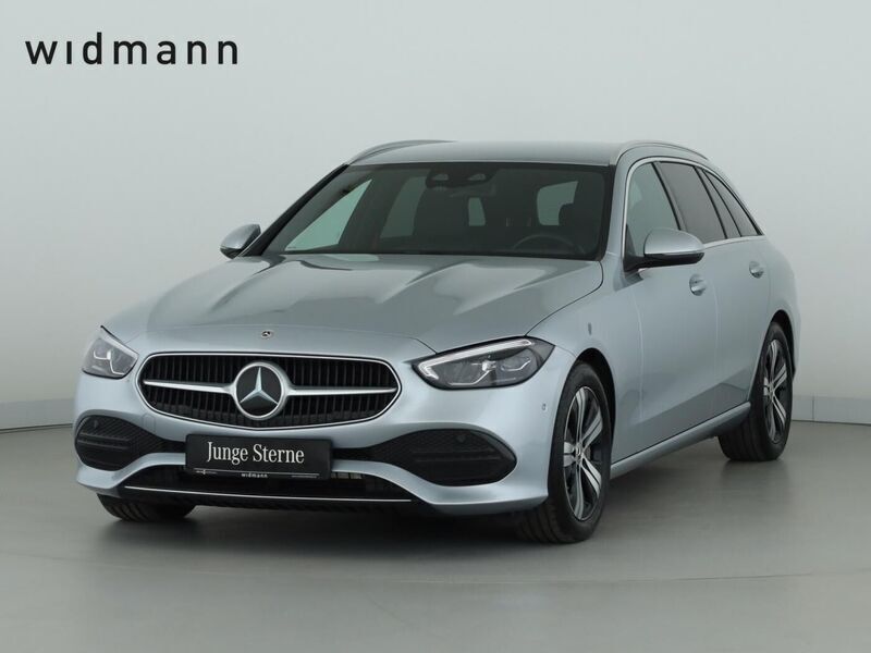 Metalliclack hightechsilber Gebraucht 2022 Mercedes C220 Avantgarde Kombi | 31.850 € (Etwas zu teuer) - Bild 1/4
