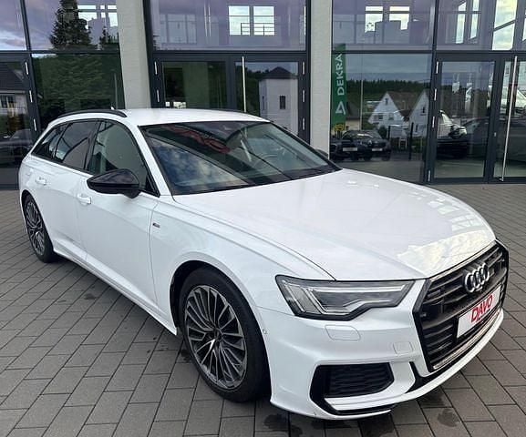 Weiß Gebraucht 2021 Audi A6 S-Line Kombi | 27.891 € (Guter Preis) - Bild 1/4