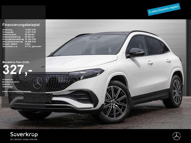 Weiß unilack polarweiß Gebraucht 2024 Mercedes EQA350 AMG SUV | 39.970 € (Fairer Preis) - Bild 1/2