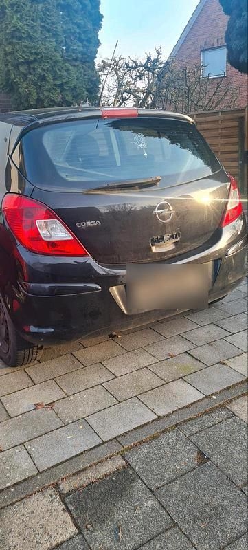 Gebraucht Opel Corsa 66 PS (48 kW) 2008 Schwarz Kleinwagen