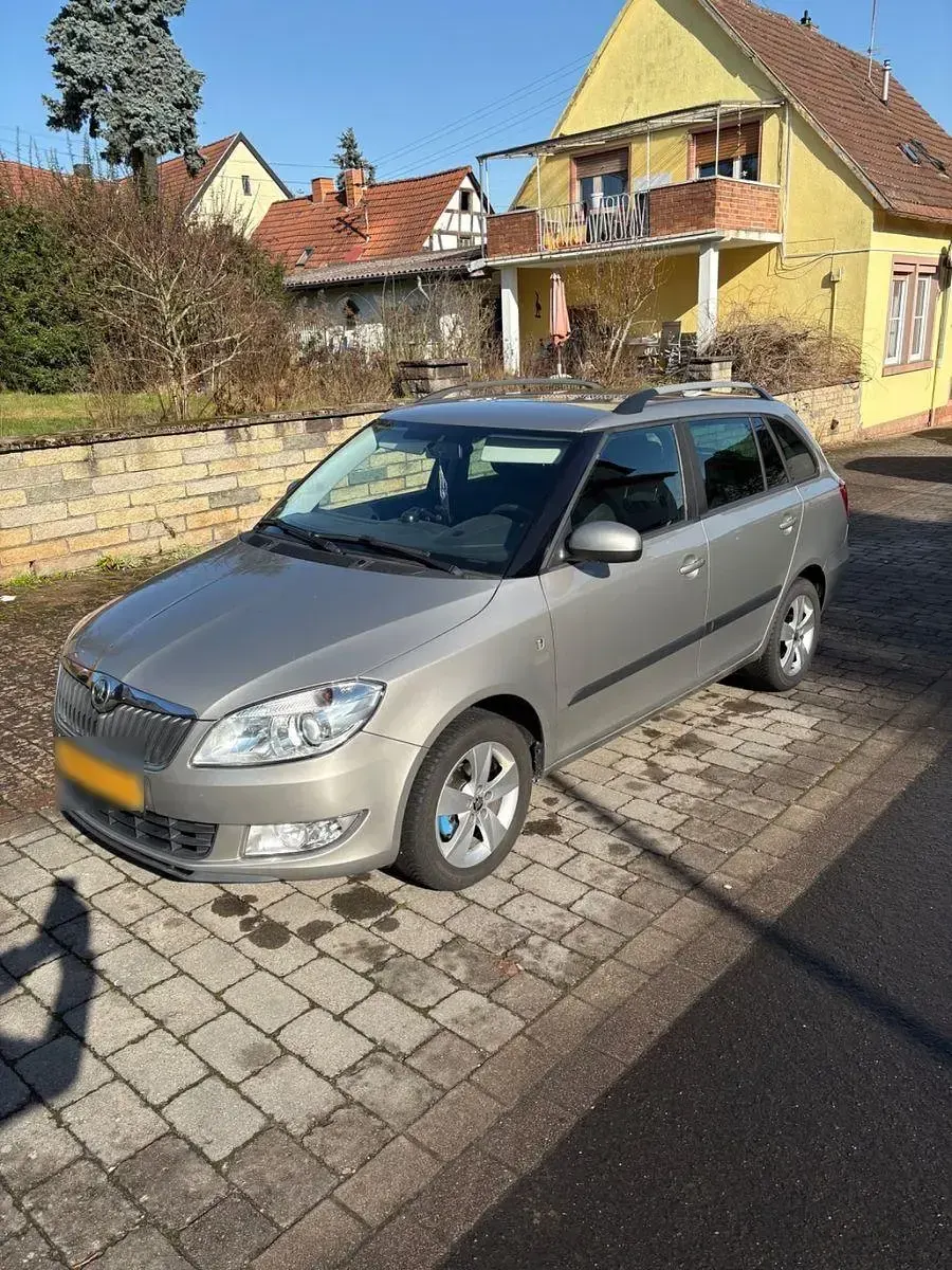 Second-hand Skoda Fabia 90 CP (66 kW) 2013 Auriu Berlinǎ