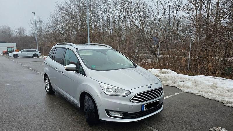 Gebraucht Ford Grand C-Max Titanium 150 PS (110 kW) 2015 Grau Van / Kleinbus