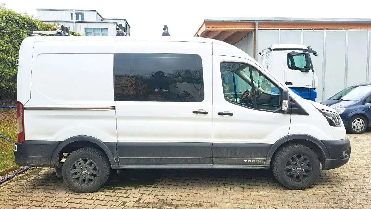 Occasion Ford Transit 170 ch (125 kW) 2021 Blanc Berline