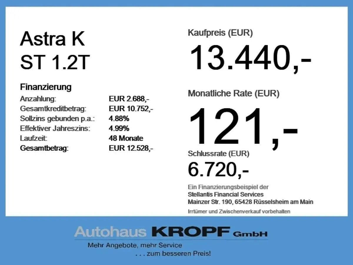 Gebraucht Opel Astra 145 PS (106 kW) 2022 Onyx schwarz Kleinwagen