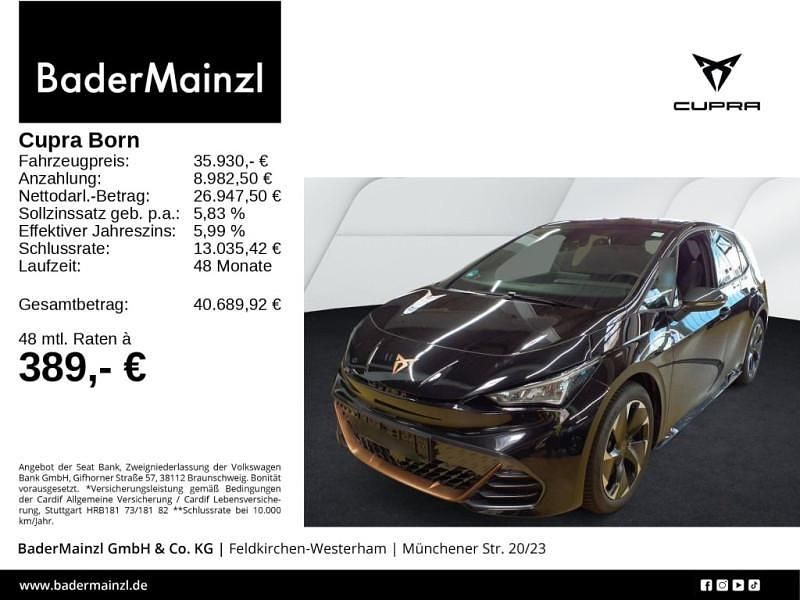 Schwarz Gebraucht 2025 Cupra Born Kleinwagen | 35.930 € (Guter Preis) - Bild 1/3