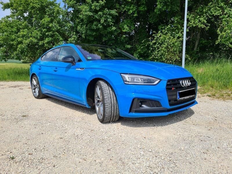 Blau Gebraucht 2020 Audi S5 Sportback Ambiente Kleinwagen | 44.900 € (Guter Preis) - Bild 1/4