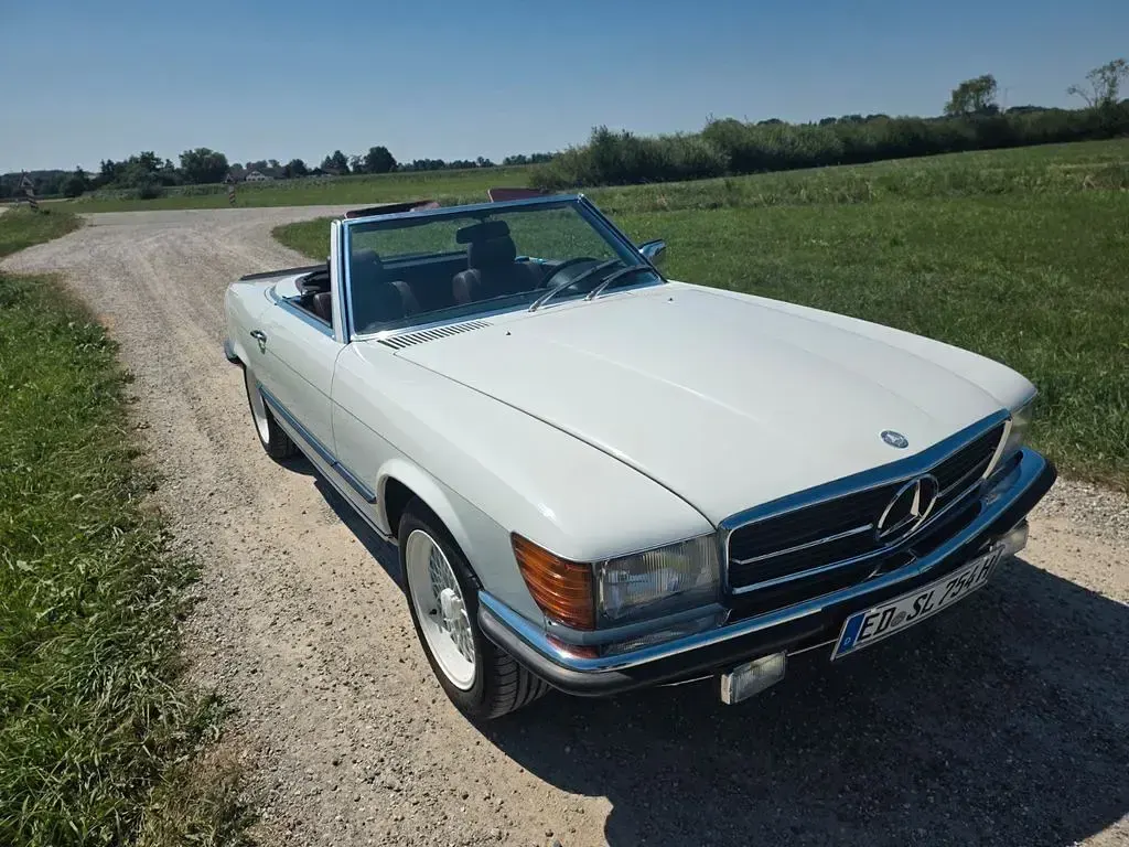 Gebraucht Mercedes SL280 185 PS (136 kW) 1983 Weiß Cabrio