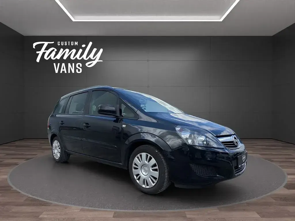 Gebraucht Opel Zafira Family 116 PS (85 kW) 2013 Schwarz Van / Kleinbus