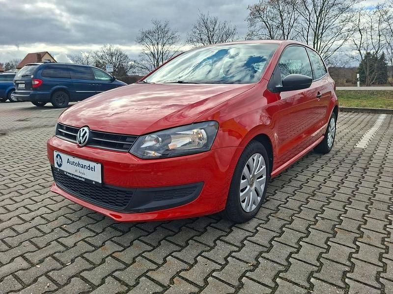Gebraucht VW Polo Trendline 69 PS (50 kW) 2012 Orange Kleinwagen