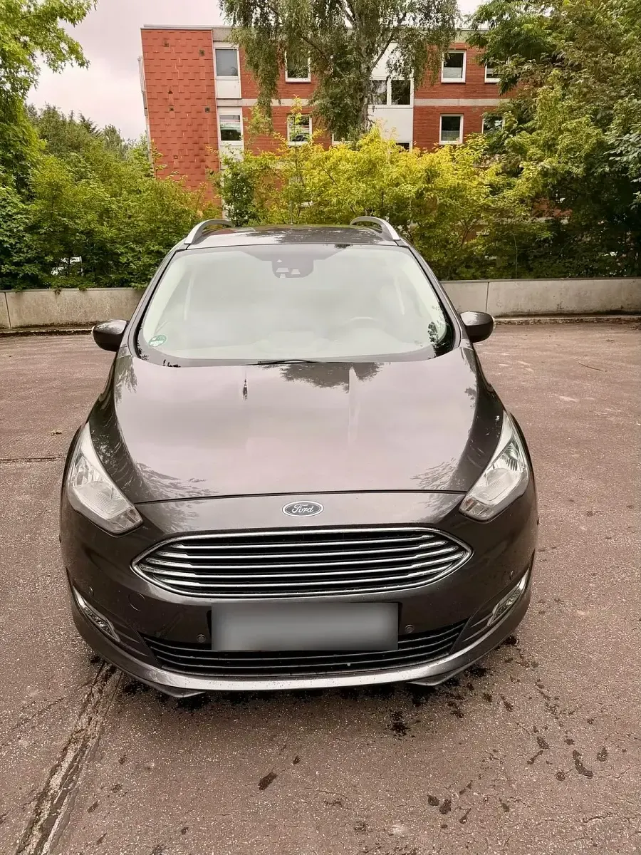 Gebraucht Ford Grand C-Max 125 PS (91 kW) 2018 Grau Van / Kleinbus