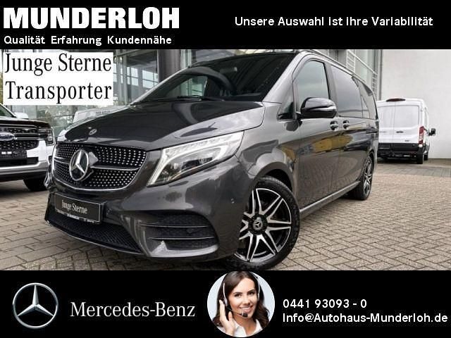 Graphitgrau metallic Gebraucht 2022 Mercedes V250 AMG line Van / Kleinbus | 47.900 € (Fairer Preis) - Bild 1/4