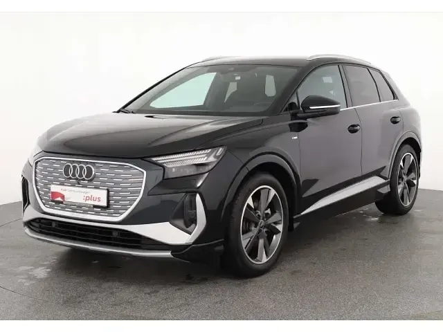 Brugt Audi Q4 e-tron S-Line 210 kW (286 HK) 2024 Sort SUV