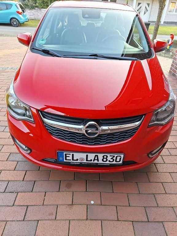 Gebraucht Opel Karl Exklusiv 75 PS (55 kW) 2015 Rot Kleinwagen