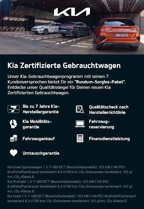 Gebraucht Kia ProCeed GT GT 204 PS (150 kW) 2020 Grau Kleinwagen