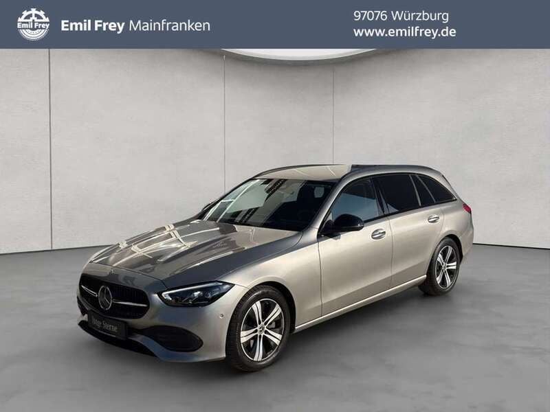 Mojavesilber metallic Gebraucht 2023 Mercedes C300 Avantgarde Kombi | 39.950 € (Guter Preis) - Bild 1/4