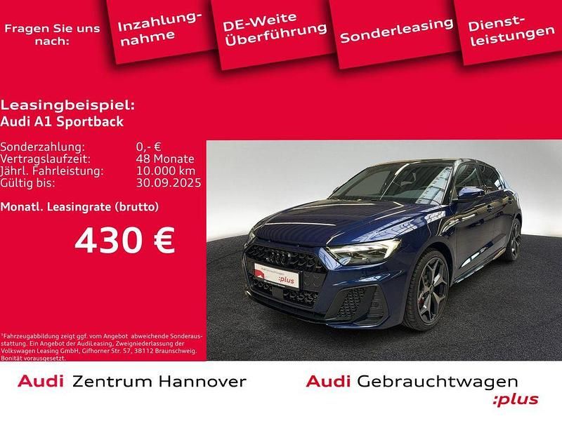 Navarrablau metallic Gebraucht 2025 Audi A1 Sportback S-Line Kleinwagen | 34.990 € (Etwas zu teuer) - Bild 1/4
