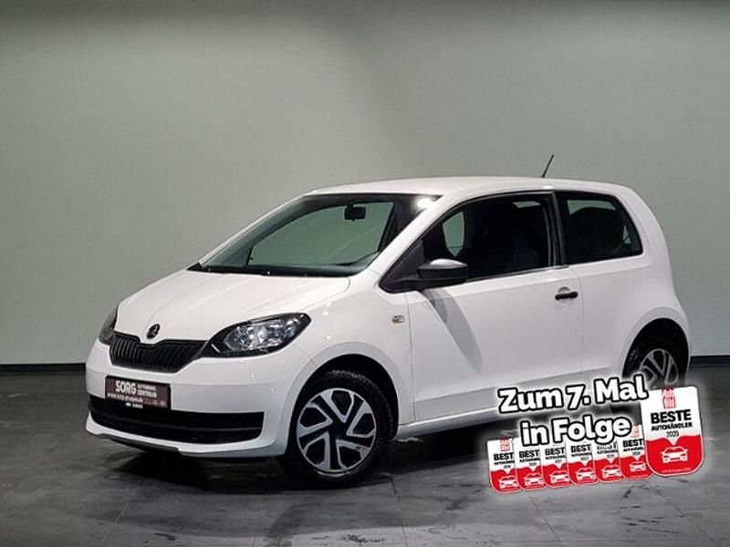 Gebraucht Skoda Citigo Active 75 PS (55 kW) 2018 Weiß, candyweiß Kleinwagen